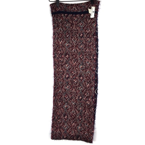 MADISON 88 Infinity Scarf Southwestern Boho Fringe Eyelash Soft Cozy Warm Thick - Picture 7 of 11